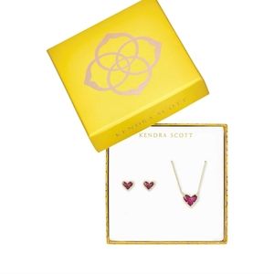 NWT! Kendra Scott Heart Gift Set